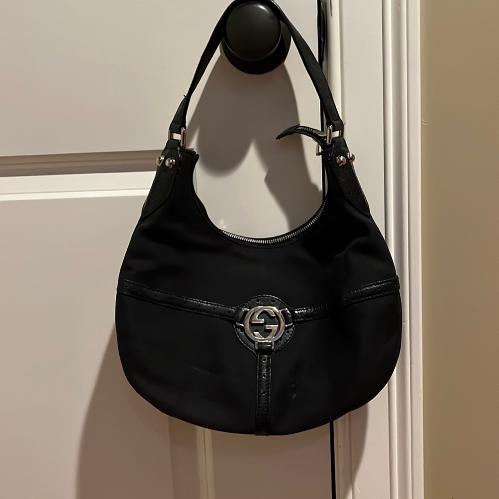 Black Authentic Gucci handbag!